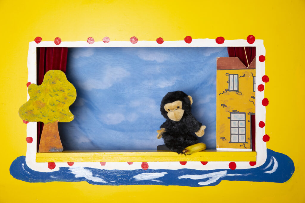 oei er zit een aasp in mijn huis poppenkast theater voorstelling Oss
