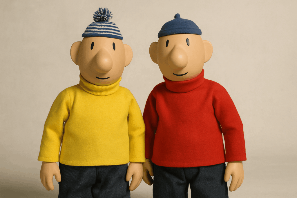 laatst bewerkt personages van acteurs met een hoofd van klei
