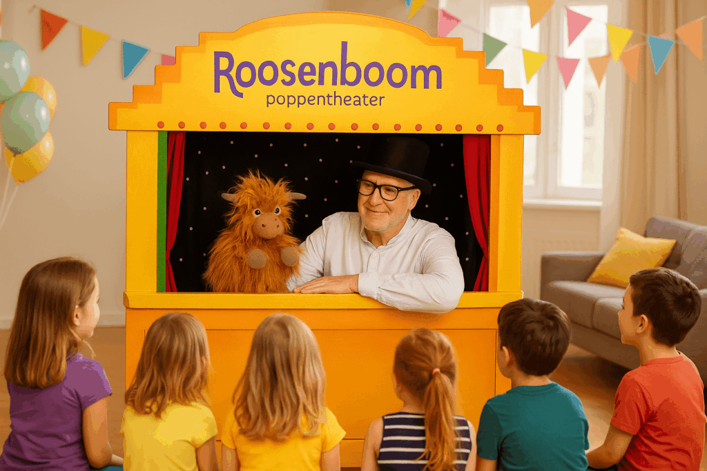 professionele poppenspeler voor je kinderfeestje